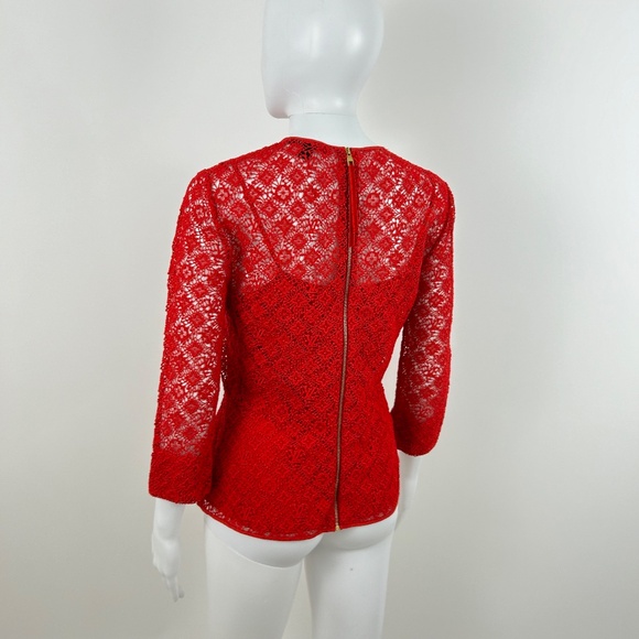 Louis Vuitton Monogram Print Lace Top - Picture 5 of 10